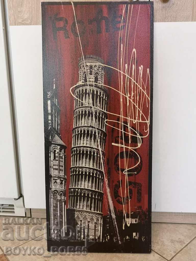 Picture Collage on Canvas "ROME" 70/30