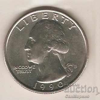 1I4 US dollars 1990 D * with price 0.70 BGN | € 0.36 1I4 US dollars 1990 D * with price 0.70 BGN | € 0.36