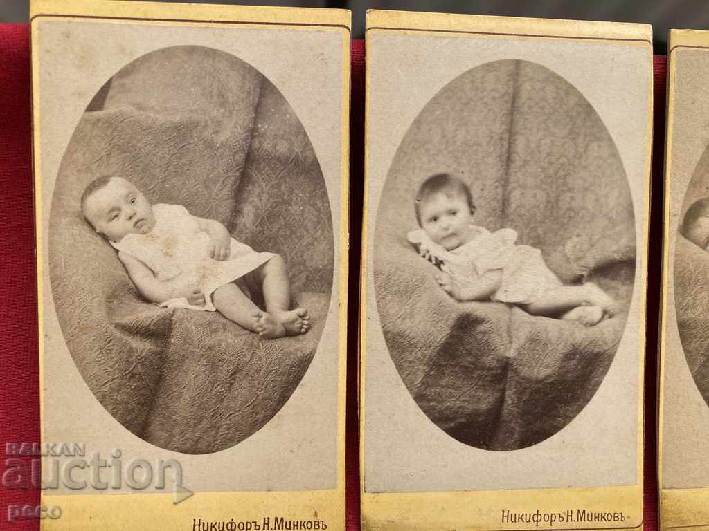 Children Three pictures 1883 Nikifor Minkov Sliven cardboard with price 30.00 BGN | € 15.34 Children Three pictures 1883 Nikifor Minkov Sliven cardboard with price 30.00 BGN | € 15.34