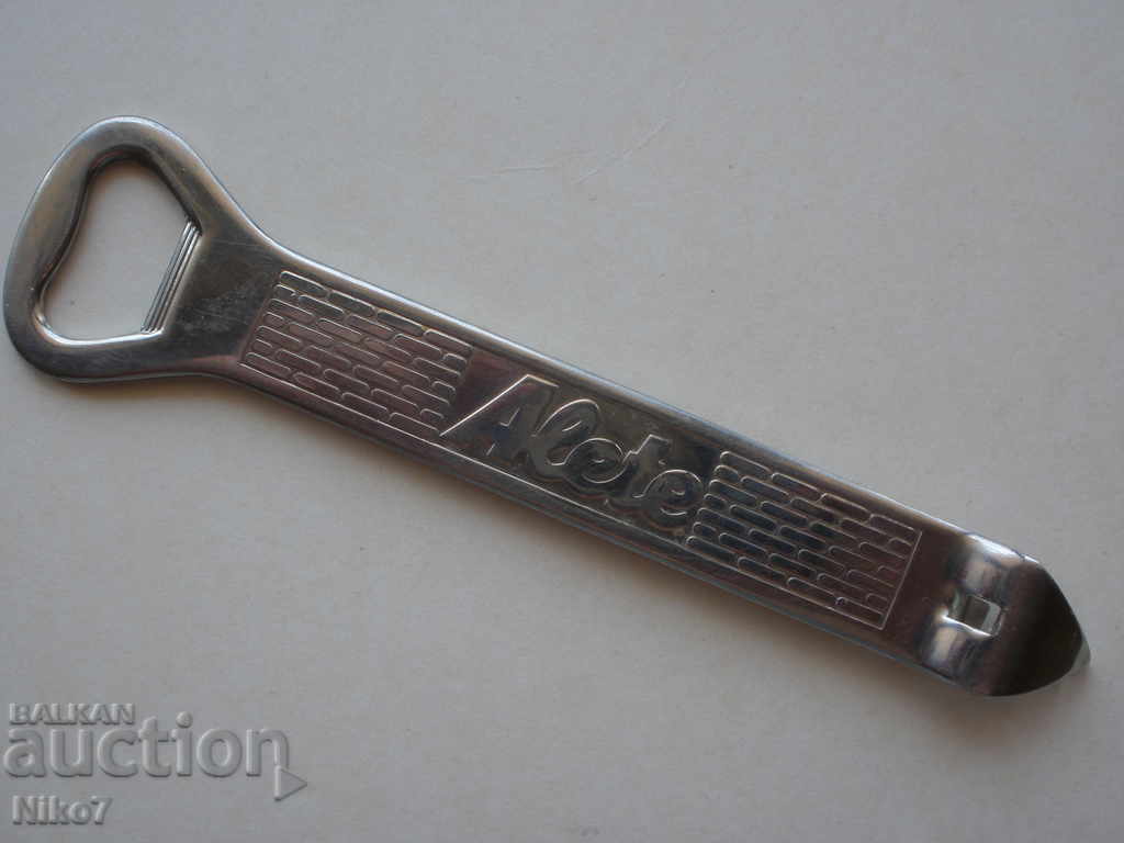 Metal bottle opener "Alete"