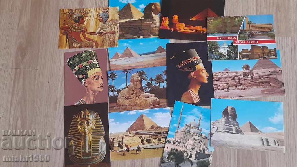Стари картички,Египет