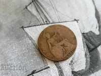 Monedă - Marea Britanie - 1/2 (jumătate) penny 1921