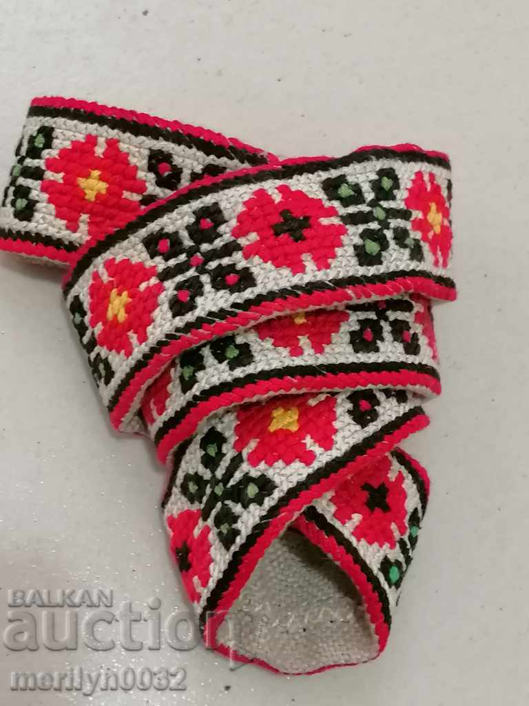 Auction  Old buckle belt 76 cm belt belt costume