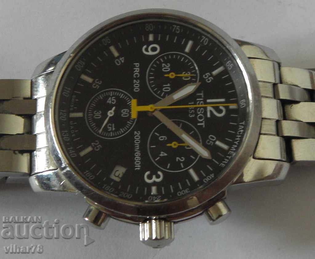 MEN'S WATCH TISSOT-QUARTZ CHRONOGRAPH with price 499.99 BGN | € 255.64 MEN'S WATCH TISSOT-QUARTZ CHRONOGRAPH with price 499.99 BGN | € 255.64