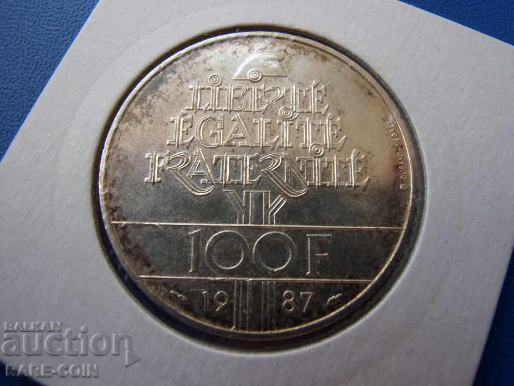 RS (28) Γαλλία 100 Γαλλία 1987 UNC Rare με τιμή € 23.01 | 45.00 BGN RS (28) Γαλλία 100 Γαλλία 1987 UNC Rare με τιμή € 23.01 | 45.00 BGN