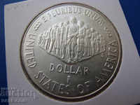 RS (28)  САЩ  1  Долар 1987  UNC PROOF Rare