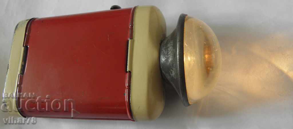 Old lantern with a magnifying glass - 6