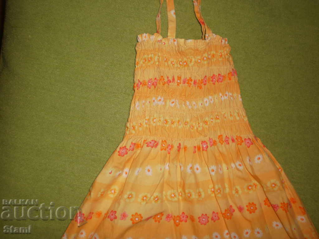Children's dress with straps for a girl, size 92, with price 6.00 BGN | € 3.07 Children's dress with straps for a girl, size 92, with price 6.00 BGN | € 3.07