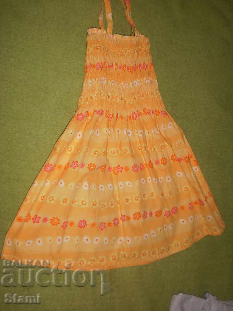 Auction Children's dress with straps for a girl, size 92, Auction Children's dress with straps for a girl, size 92,