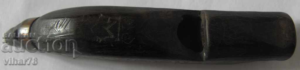 Delivery of an old police whistle Delivery of an old police whistle