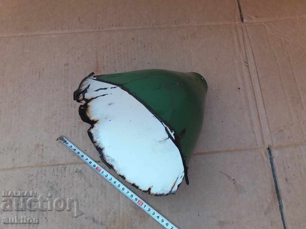 ENAMELED SOC. VINTAGE LAMP, LAMPION with price 4.99 BGN | € 2.55