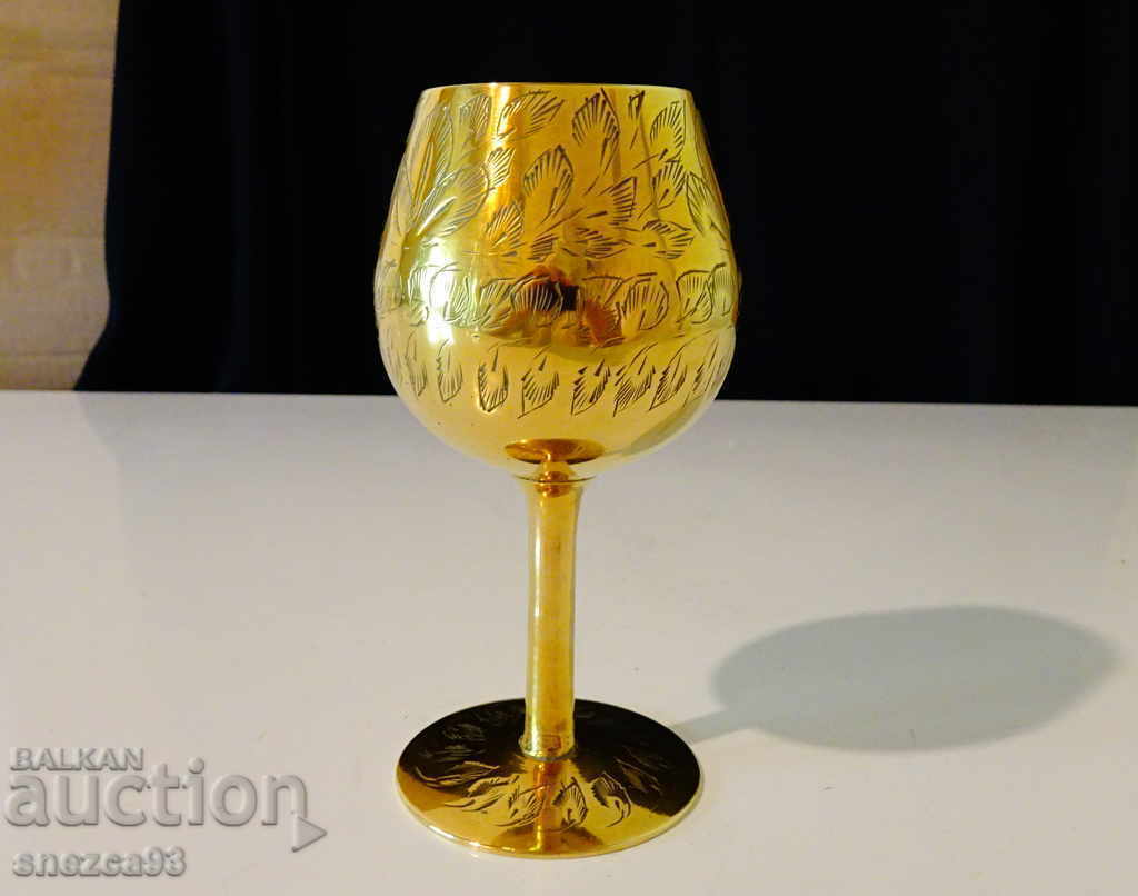 Δημοπρασία Χάλκινο κύπελλο κρασιού, επιχρυσωμένο Βρετανική Ινδία Δημοπρασία Χάλκινο κύπελλο κρασιού, επιχρυσωμένο Βρετανική Ινδία