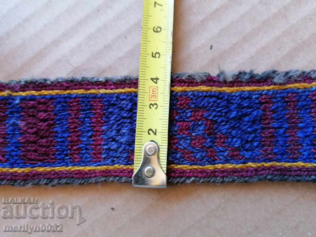 Old buckle belt 102 cm belt costume belt - 5