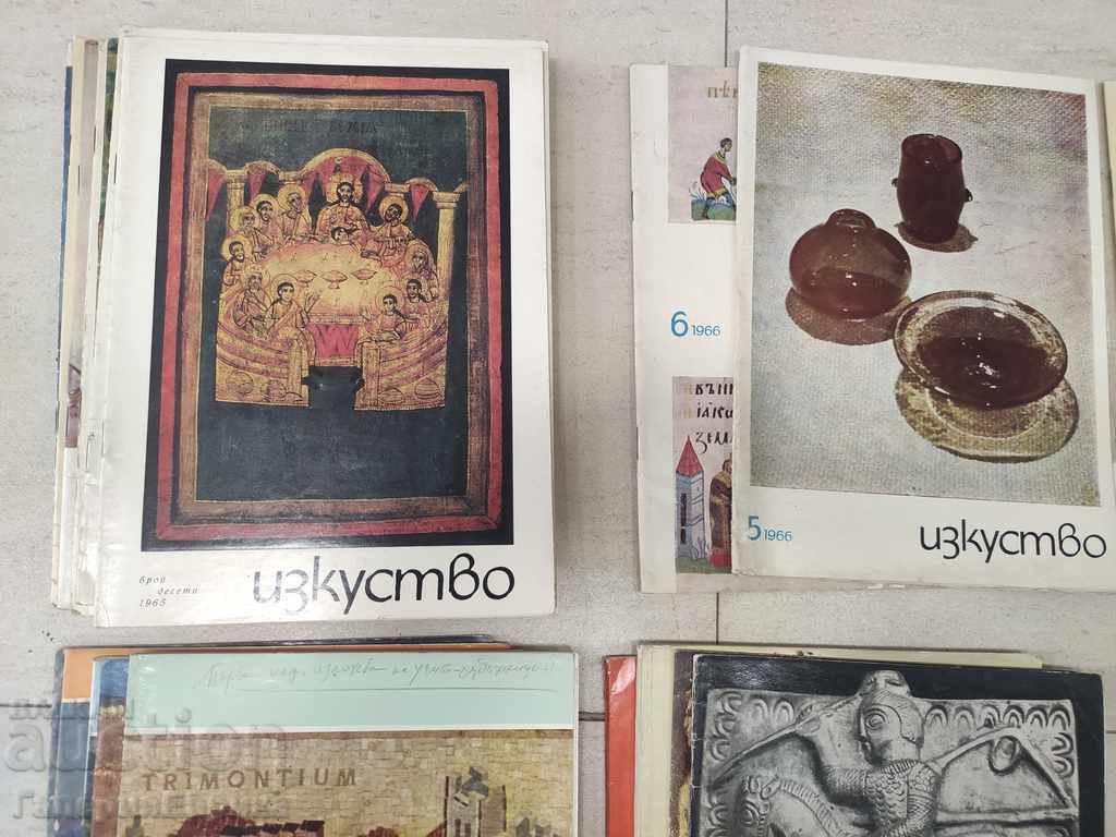 Περιοδικό: Art, κάθε τεύχος BGN 4 από το 1958. μέχρι το 1969 με τιμή 196.00 BGN | € 100.21 Περιοδικό: Art, κάθε τεύχος BGN 4 από το 1958. μέχρι το 1969 με τιμή 196.00 BGN | € 100.21