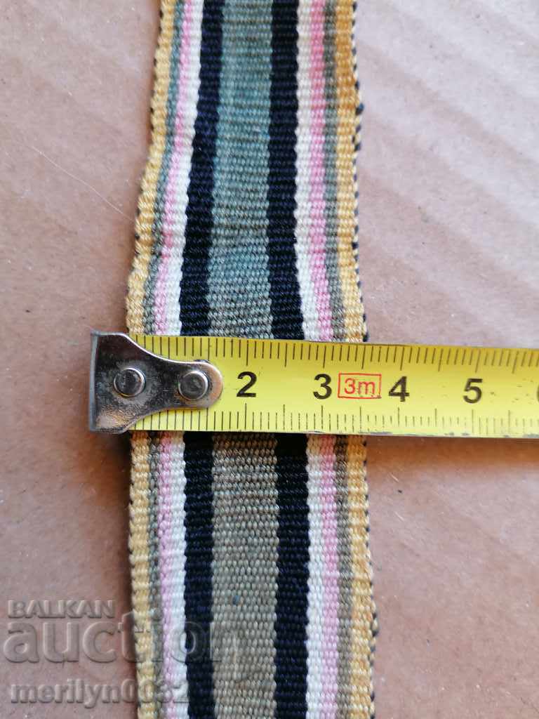 Delivery of Old buckle belt 95 cm belt costume belt