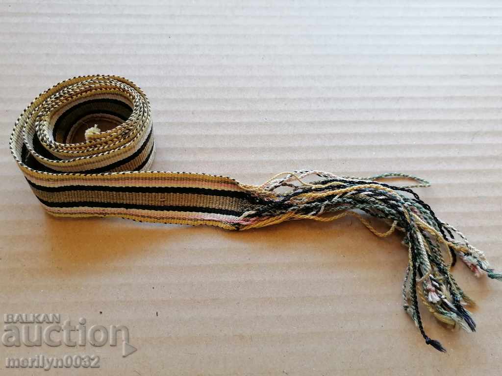 Old buckle belt 95 cm belt costume belt - 5