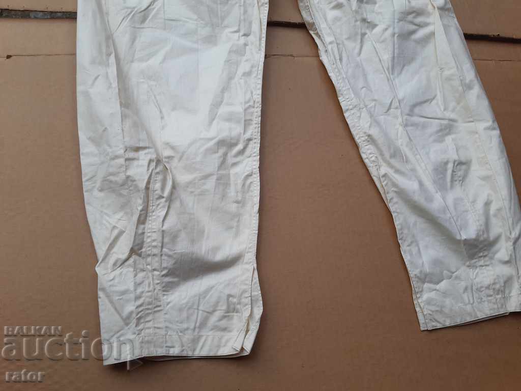 Delivery of Old white embroidered underpants - 100 years old, folk costume Delivery of Old white embroidered underpants - 100 years old, folk costume
