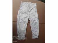 Chiloți albi vechi cu broderie - vechi de 100 de ani, costum popular