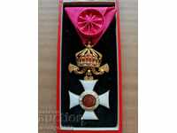 Орден Свети Александър 4 степен Царство България кутия лента