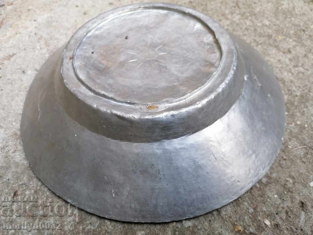 Old copper sahan, baker, bowl, plate, tass - 6 Old copper sahan, baker, bowl, plate, tass - 6