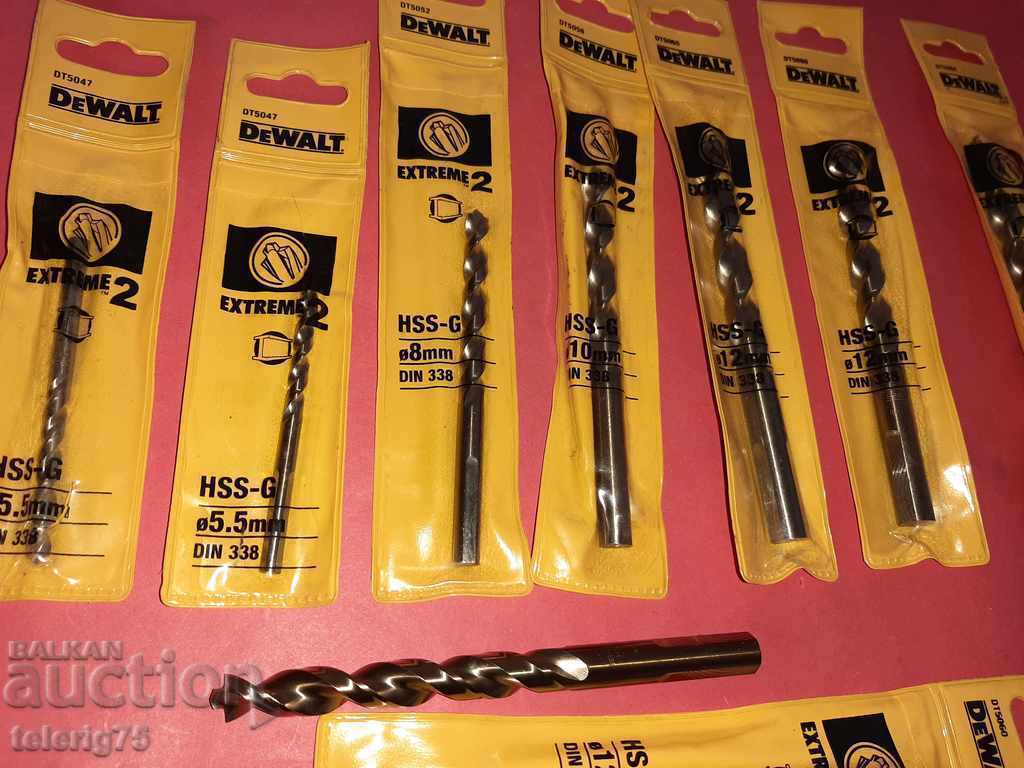 Delivery of German Drill Drill for Metal DeWALT EXTREME 2 -10mm / 133mm Delivery of German Drill Drill for Metal DeWALT EXTREME 2 -10mm / 133mm