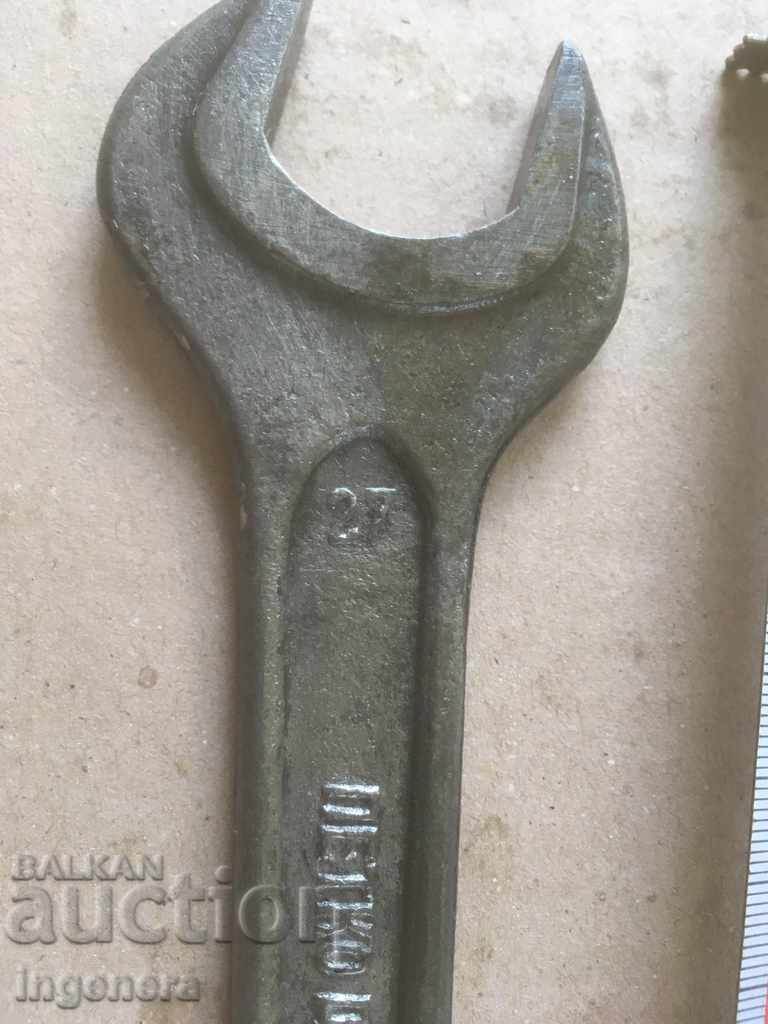 WRENCH NUT MARKOV TOOL-PETKO DENEV GABROVO 27 - 5 WRENCH NUT MARKOV TOOL-PETKO DENEV GABROVO 27 - 5