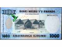 Rwanda 1000 de franci 2015