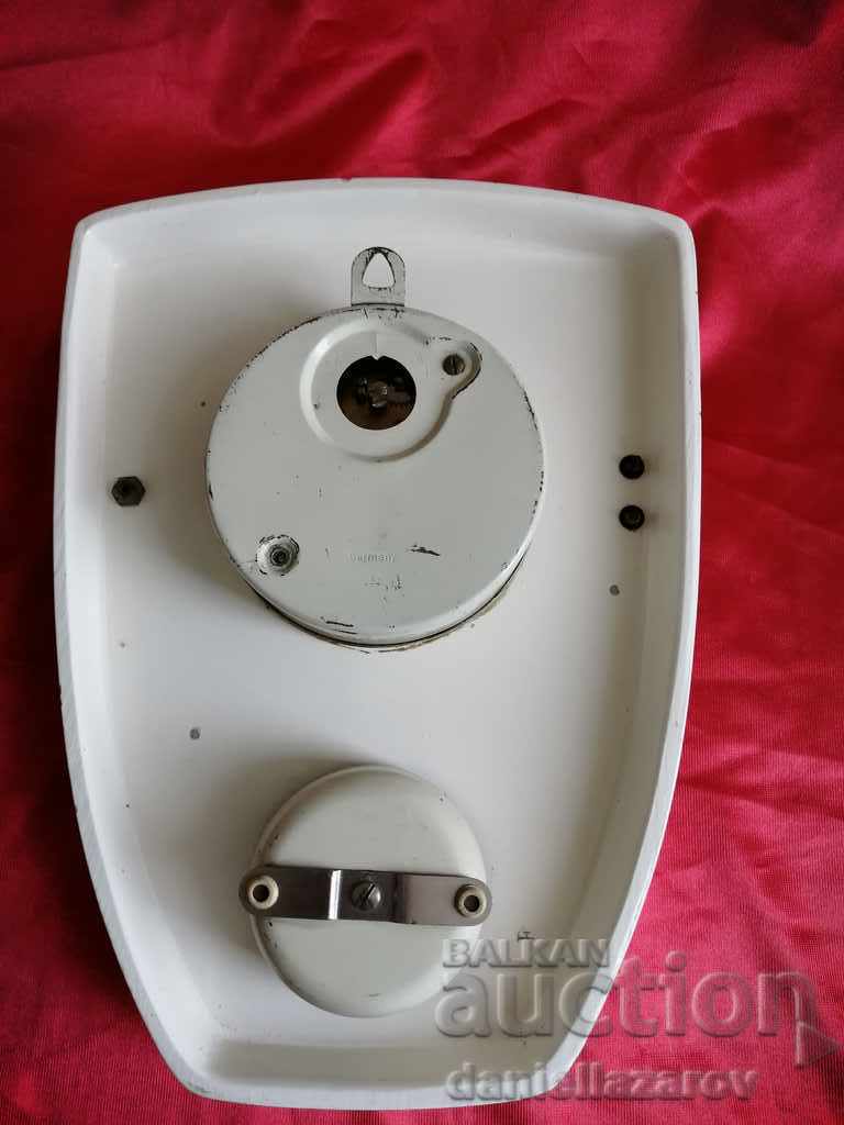 Old German Ceramic Kitchen Clock with Timer 1950/60. - 5 Old German Ceramic Kitchen Clock with Timer 1950/60. - 5