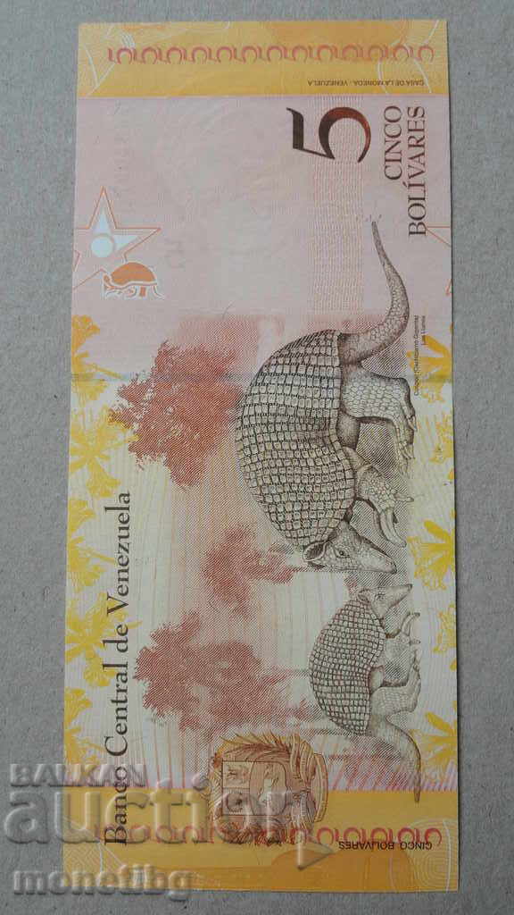 Παράδοση Βενεζουέλα 2007 - 5 μπολιβάρ UNC Παράδοση Βενεζουέλα 2007 - 5 μπολιβάρ UNC