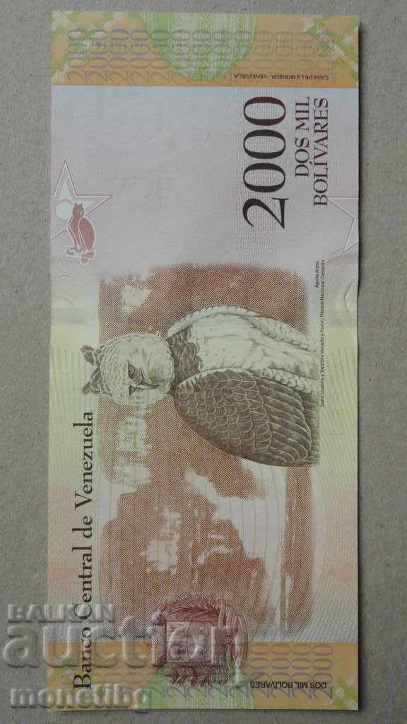 Delivery of Venezuela 2016 - 2000 bolivars UNC Delivery of Venezuela 2016 - 2000 bolivars UNC