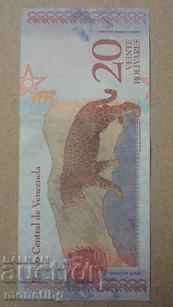 Venezuela 2018 - 20 bolivars UNC - 6 Venezuela 2018 - 20 bolivars UNC - 6