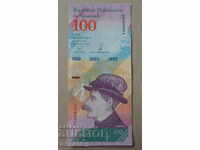 Венецуела 2018г. - 100 боливара UNC