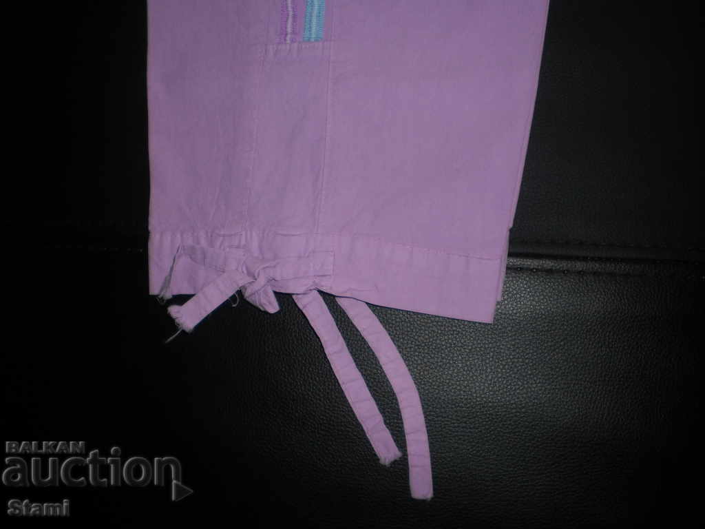 Auction  New pants 7/8 for a girl in lilac color for 6-8 years
