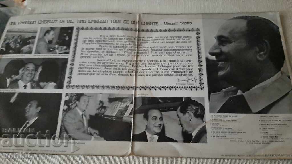 Gramophone record - Tino Rossi with price 1.00 BGN | € 0.51 Gramophone record - Tino Rossi with price 1.00 BGN | € 0.51