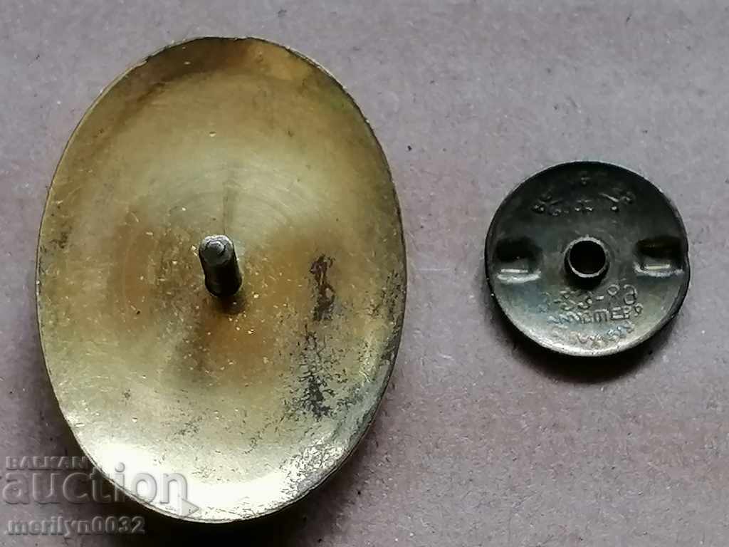 Delivery of Badge of Honor 2nd degree with a box of silver badge Delivery of Badge of Honor 2nd degree with a box of silver badge