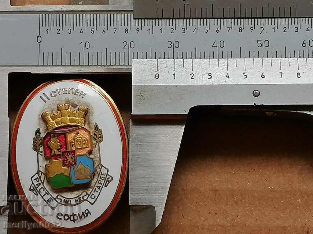 Badge of Honor 2nd degree with a box of silver badge - 6 Badge of Honor 2nd degree with a box of silver badge - 6