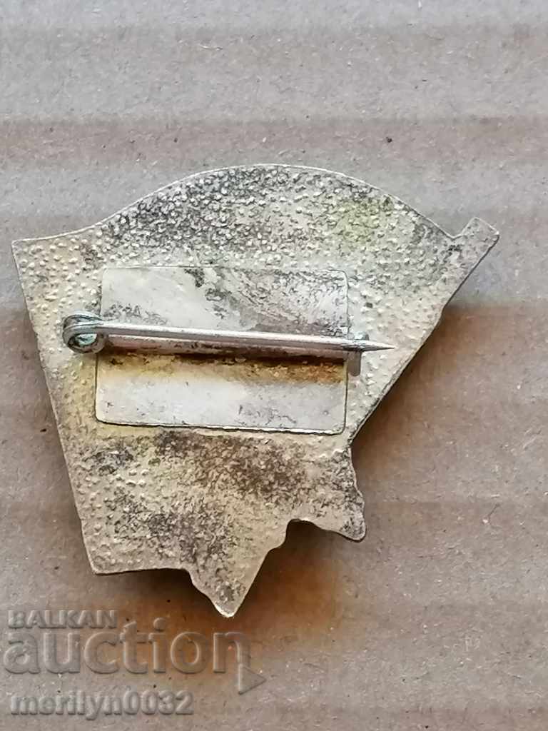 Badge active fighter against fascism badge with price 47.00 BGN | € 24.03 Badge active fighter against fascism badge with price 47.00 BGN | € 24.03