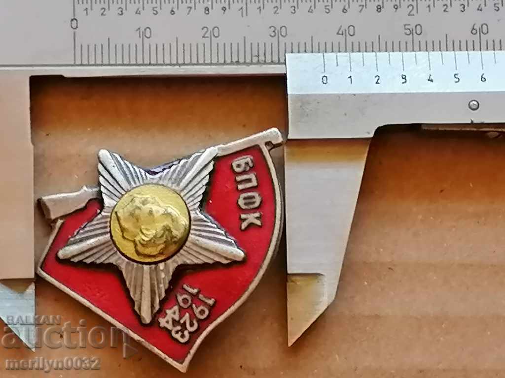 Badge active fighter against fascism badge - 5