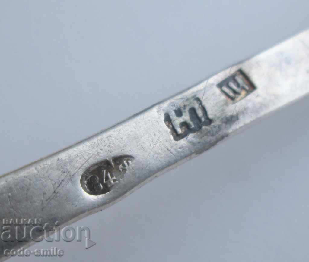 Delivery of Old silver spoon engravings silver 84 from the Russian Empire Delivery of Old silver spoon engravings silver 84 from the Russian Empire