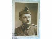 Soldat foto ofițer vechi Regatul Bulgariei