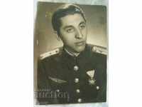 Стара снимка офицер войник Царство България Орден храброст