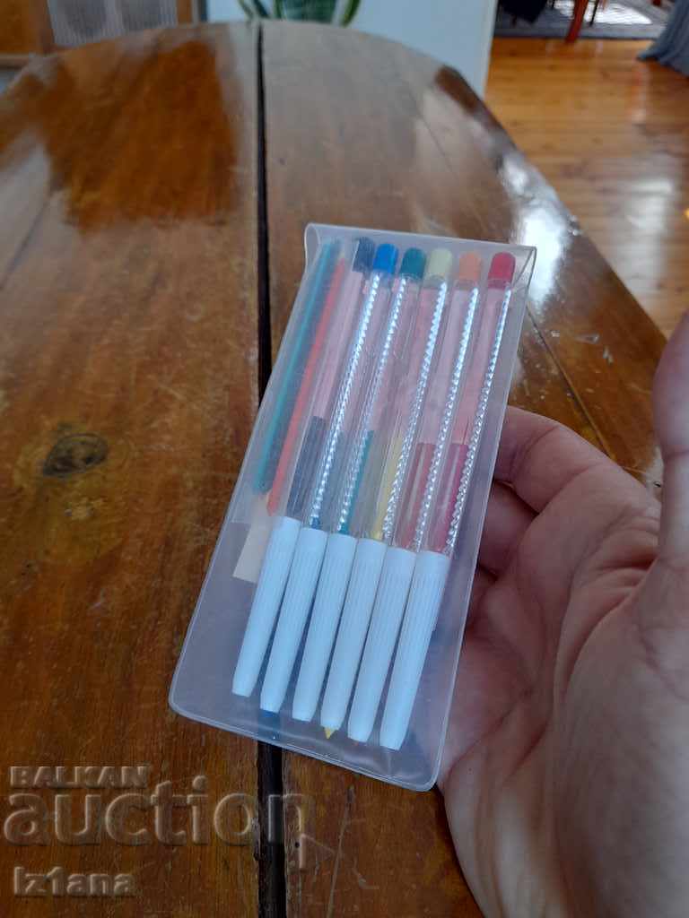 Auction Old colored pencils Polymergraph Auction Old colored pencils Polymergraph