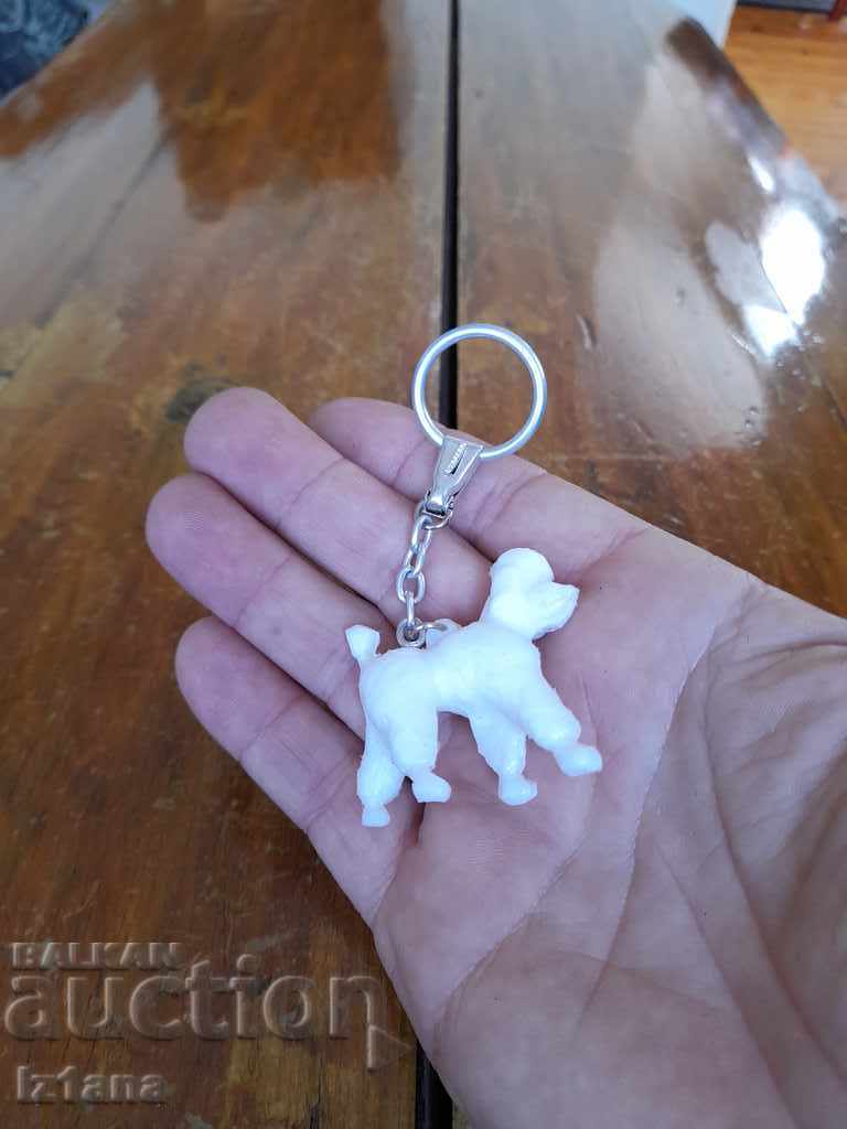 Auction Old keychain Dog Auction Old keychain Dog