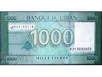 Λίβανος 1000 λίβρες 2016