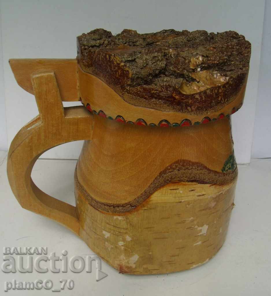 Delivery of № * 5478 old wooden mug Delivery of № * 5478 old wooden mug