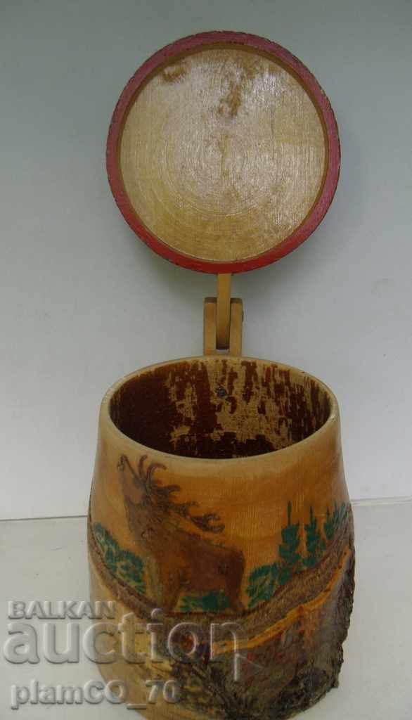 № * 5478 old wooden mug - 5 № * 5478 old wooden mug - 5