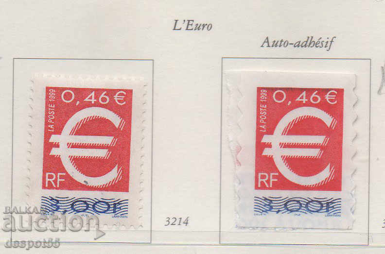 1999. Franța. Euro.