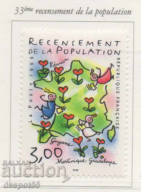 1999. Franța. Recensământ.