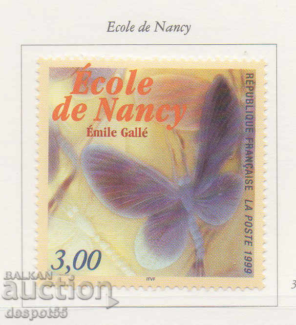 1999. Франция. Художественото движение Ecole de Nancy.