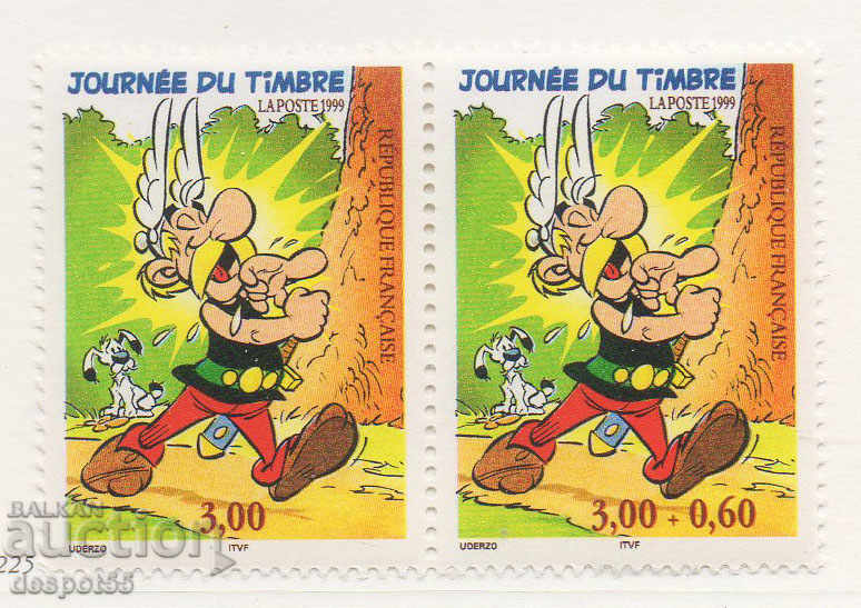 1999. Франция. Ден на пощенската марка.